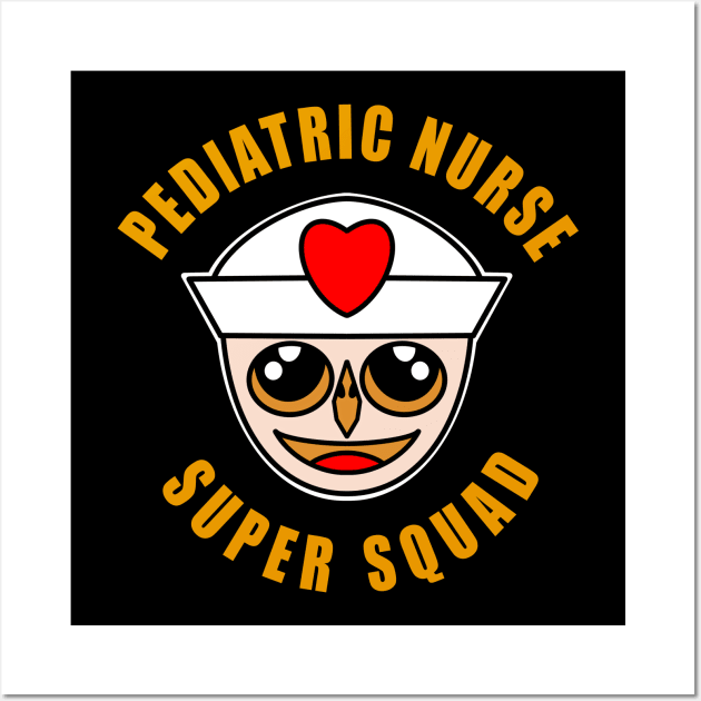 Pediatric Nurse Squad Wall Art by SpaceKiddo